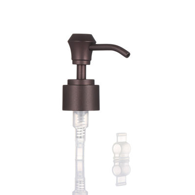 28mm Stainless Steel Lotion Pump with Clip and Certification ISO Output 2cc 1cc